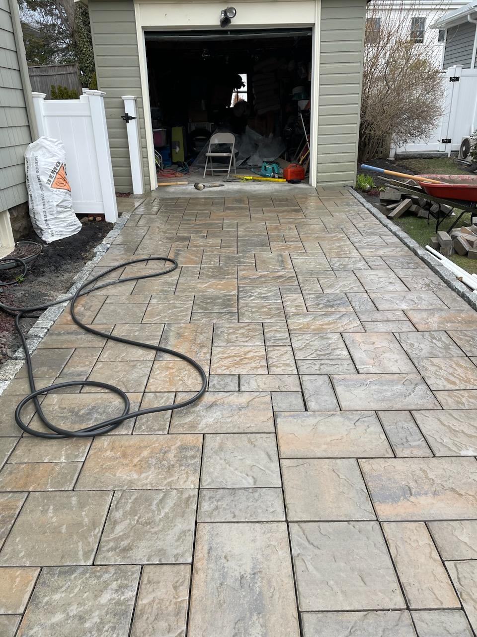 best brick walkway patio mason massachusetts